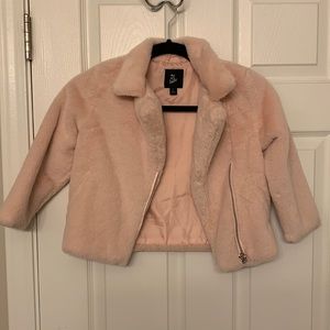 5T Faux fur jacket!
